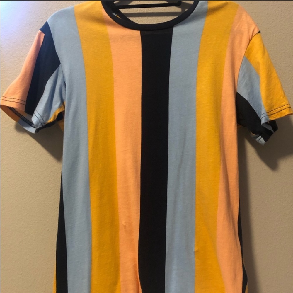 Pacsun Basics Colorful Striped Tee